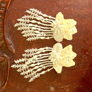 Vintage statement earrings